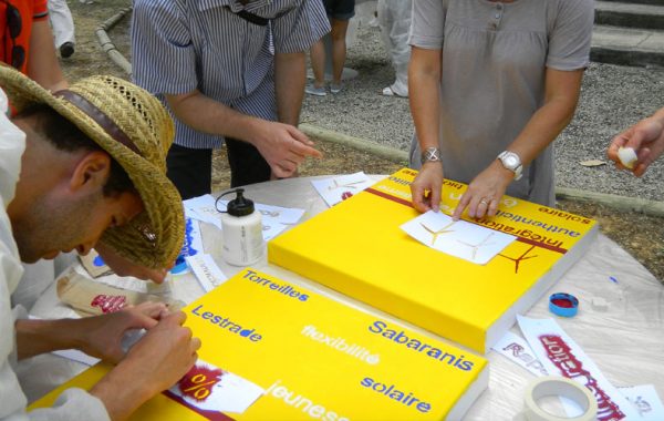 Team building fresque collective