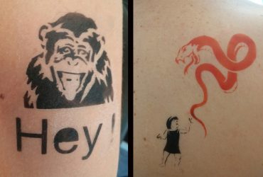 Animation soirée entreprise tatouage éphémère show