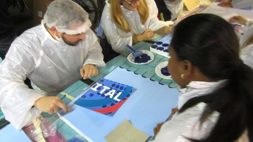 Team building artistique Fresque collective