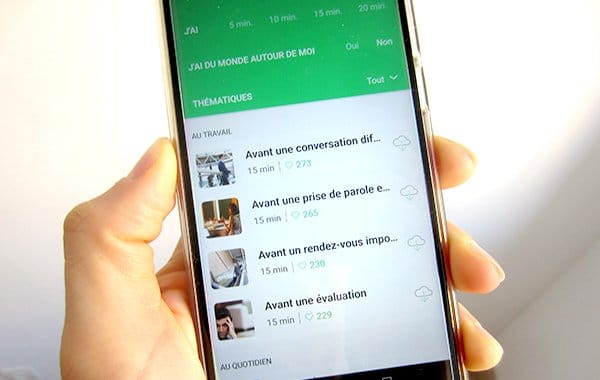 appli bien-etre travail