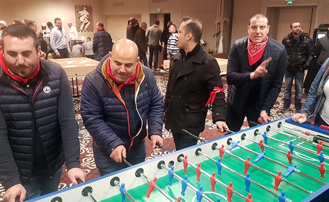animation babyfoot géant team building entreprise