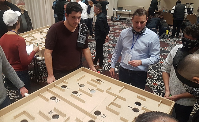 Olympiades en intérieur pour votre soirée entreprise