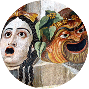 masque theatre antique orange