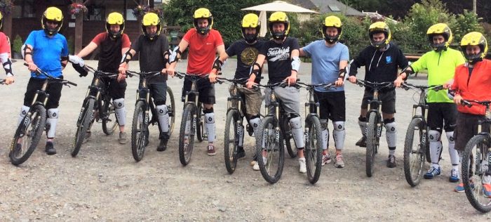 team building VTT électrique provence