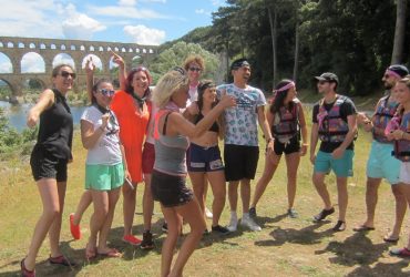Team building Pont du Gard