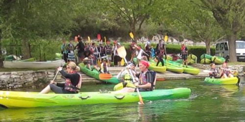 team building kayak à l isle sur sorgue proche Avignon