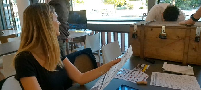 activité entreprise escape game enquête policière