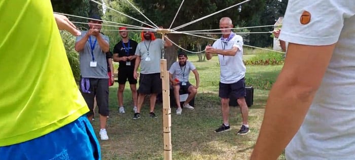 cohésion d'équipe team building olympiades en Camargue