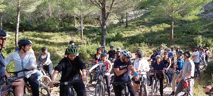 Rallye VTT AE sur la Sainte Victoire, Aix en Provence