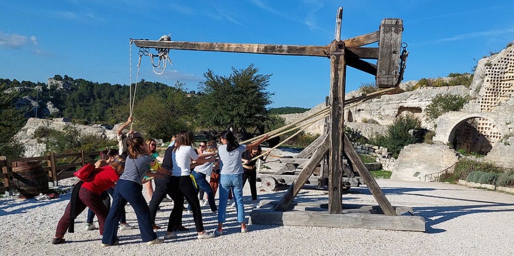 team building culturel : A l'assaut des Baux de provence